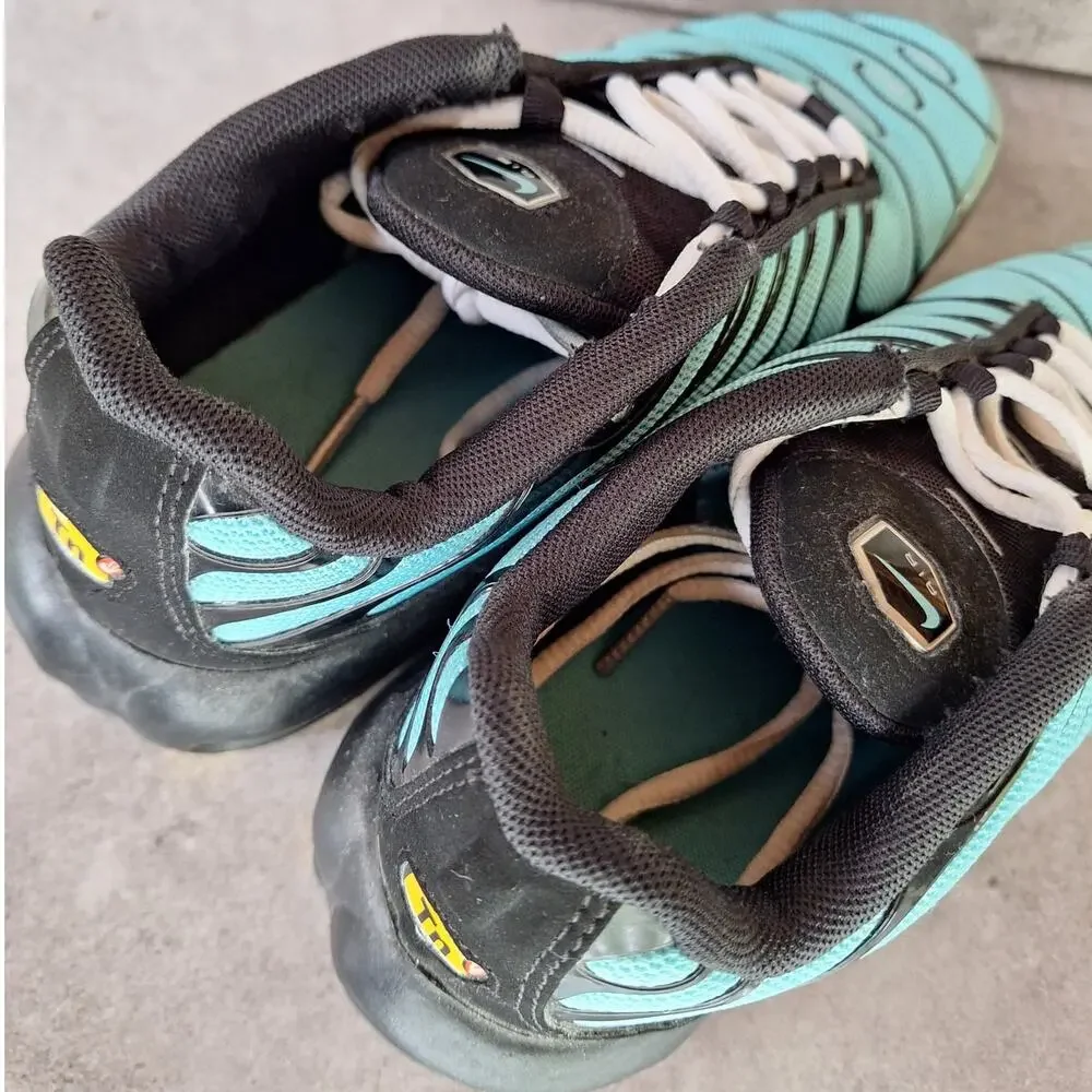 Nike Air Max Plus TN Tiffany blue aqua womens 7.5 running air bubbles athletic
