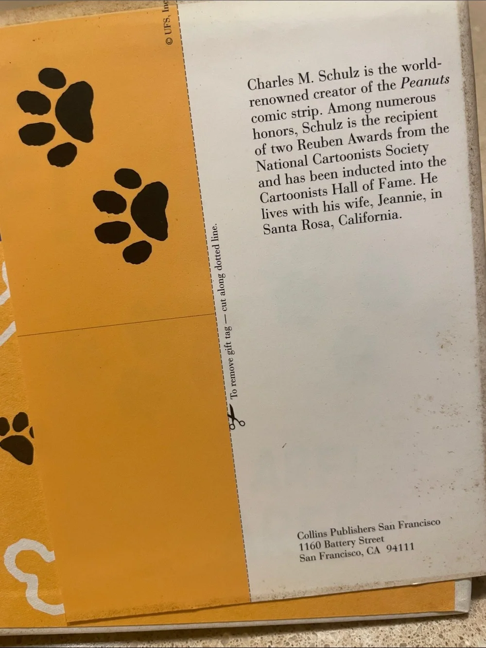 Peanuts hardcover featuring