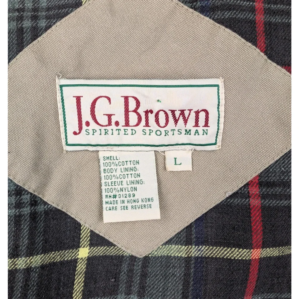 JG Brown brand brown