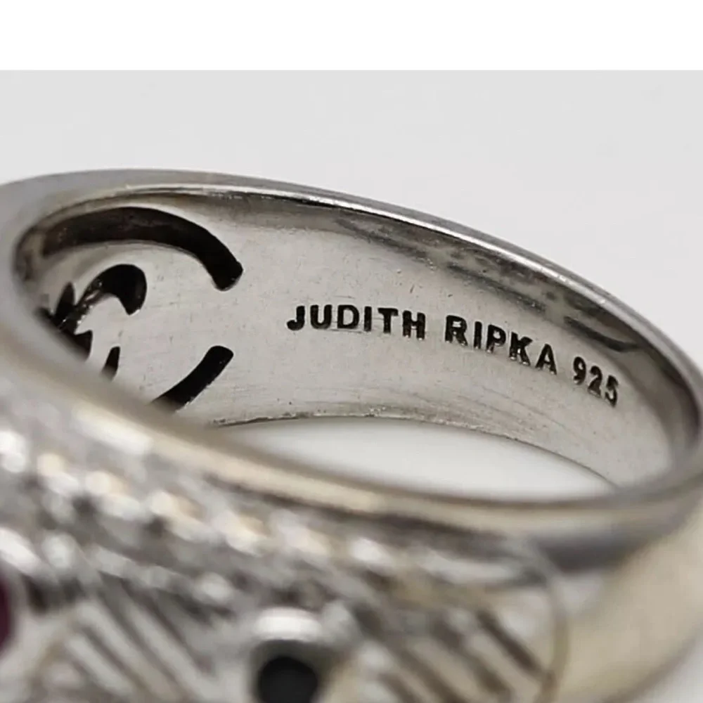 Judith Ripka below something