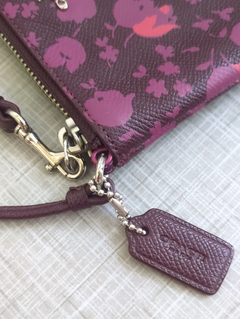 Coach floral print