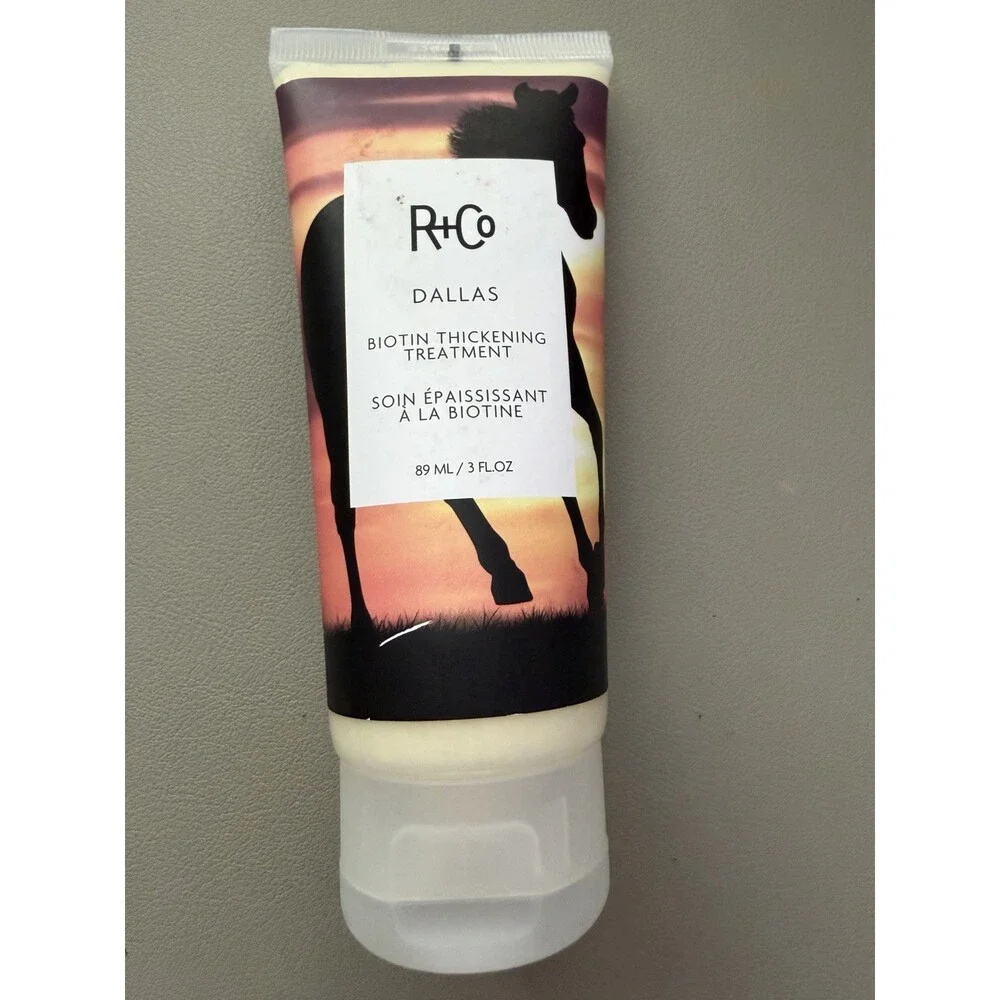 R+Co Dallas Biotin Thickening Treatment Cream Vegan UV 3 fl oz