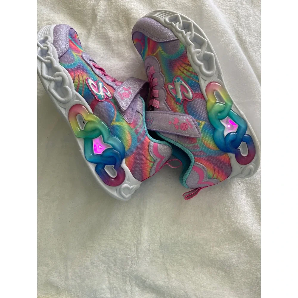 Skechers heart lights