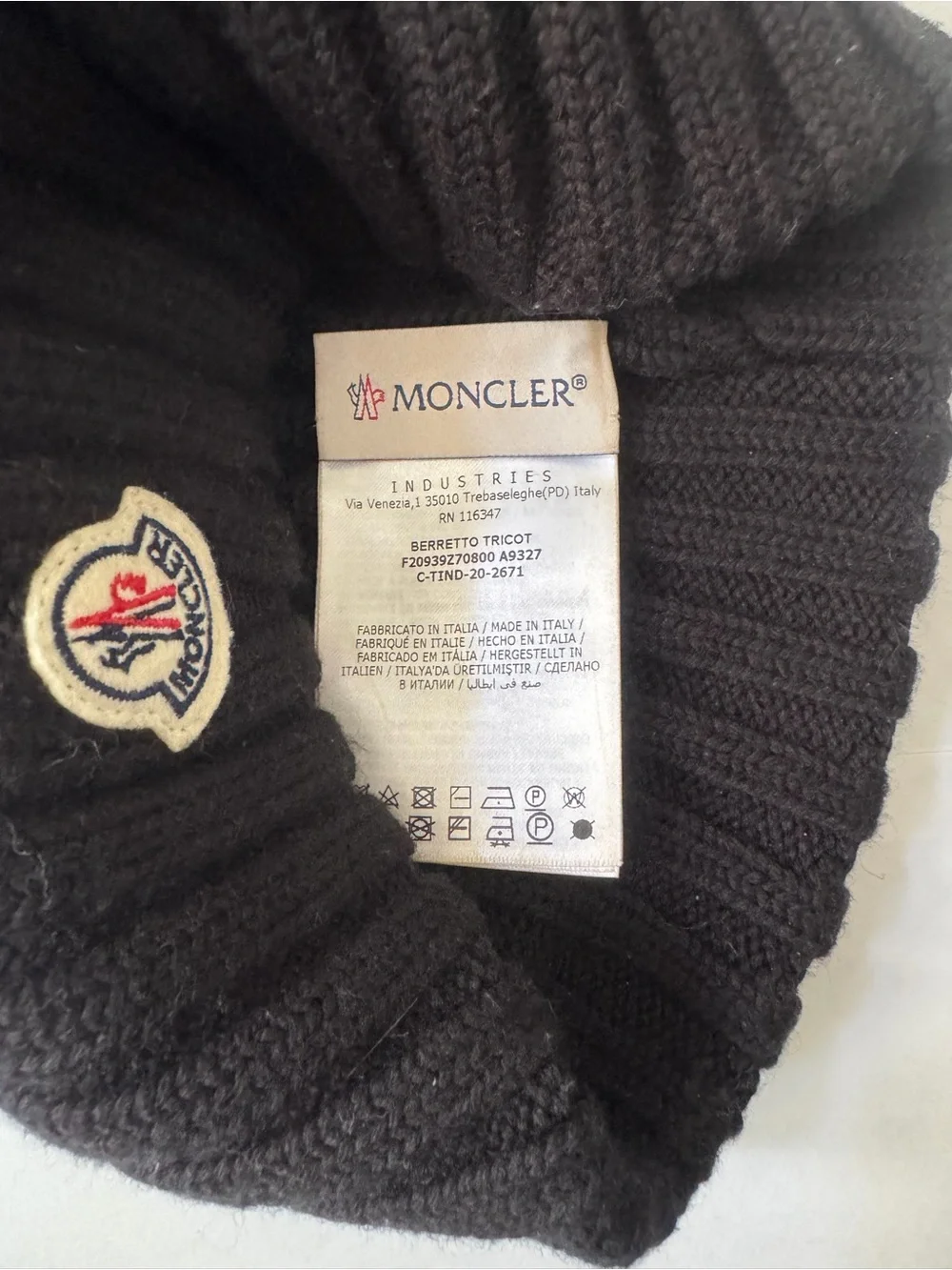 Moncler warm ribbed