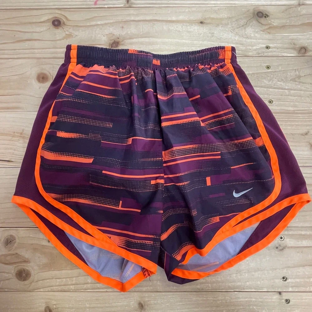Nike Dri-FIT‎ Running Shorts Athletic Purple Orange XS