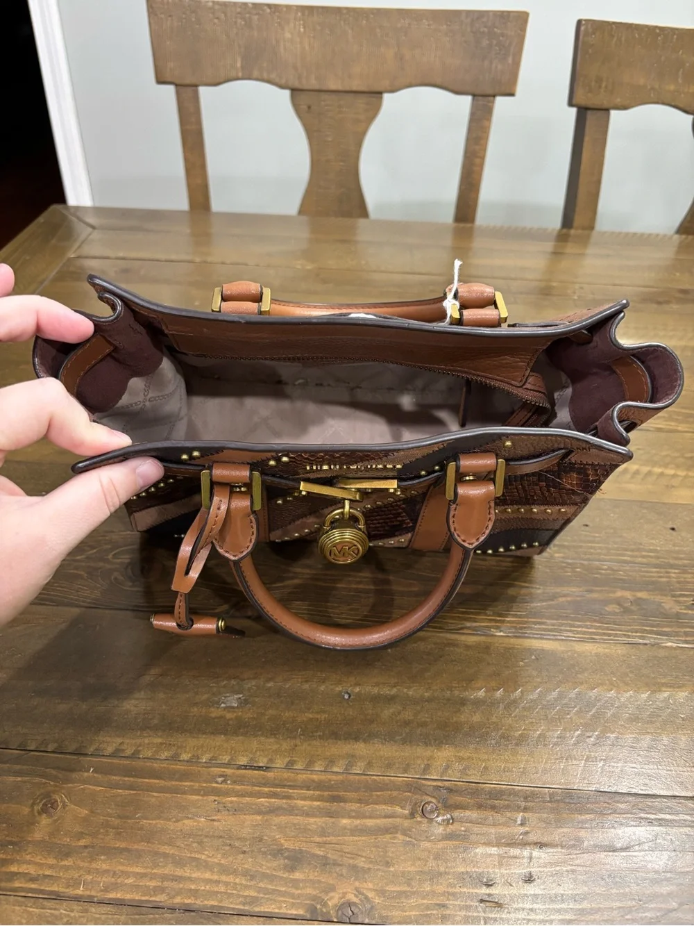Michael Kors spots patchwork