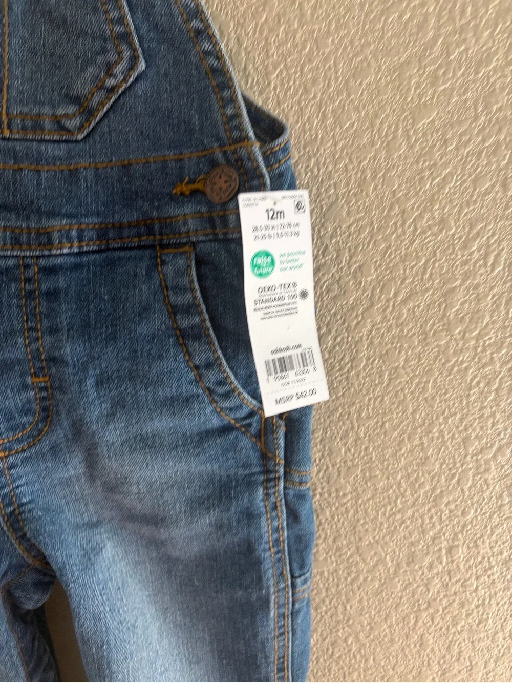 OshKosh B'gosh Kids Denim Overalls - Blue