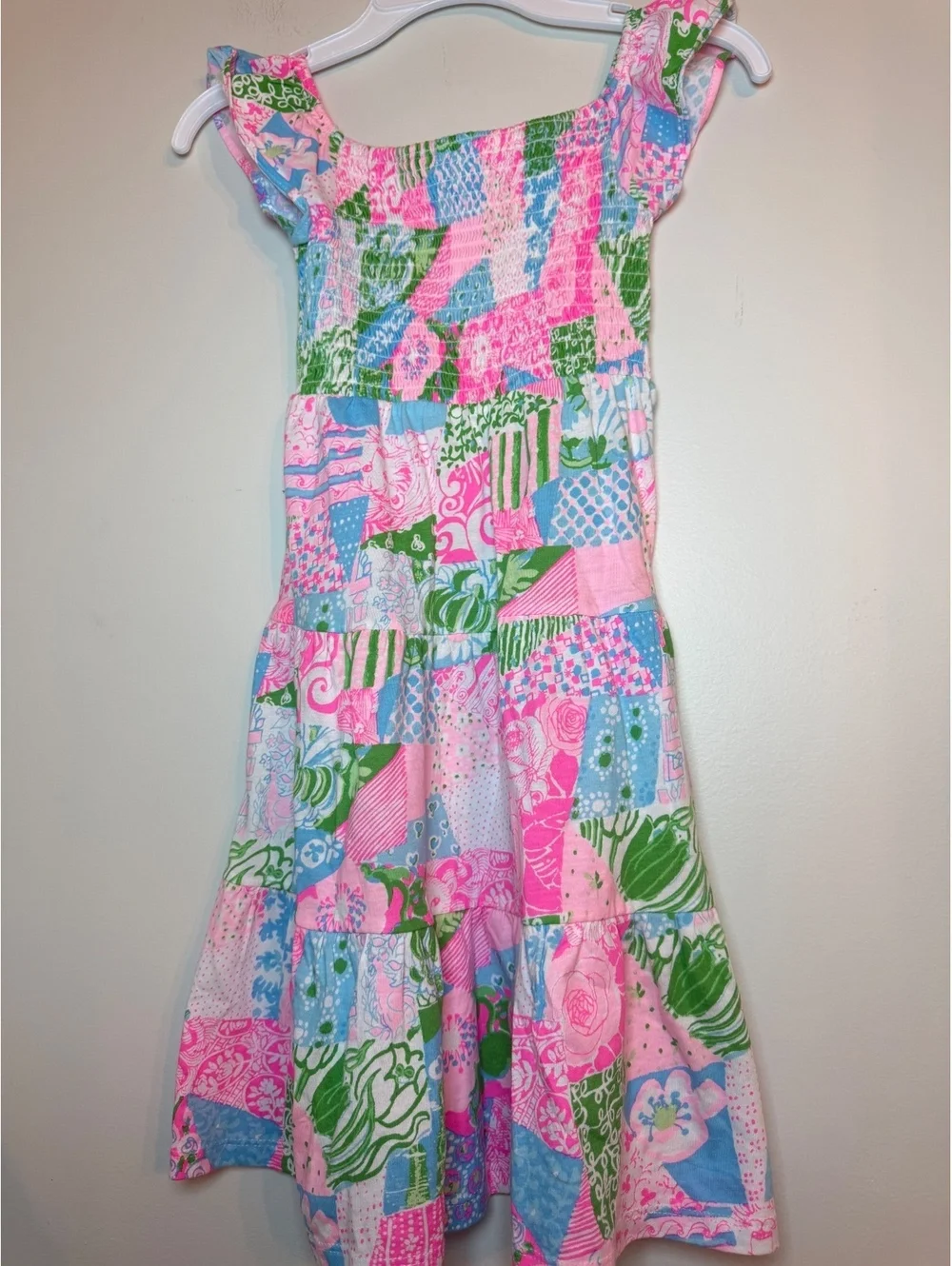 Lilly Pulitzer Girls' Patchwork Print Dress Size 2-3