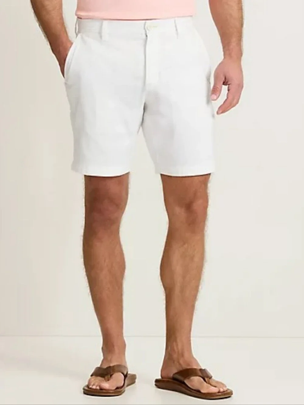 TOMMY BAHAMA White Beach Coast Stretch Linen 9