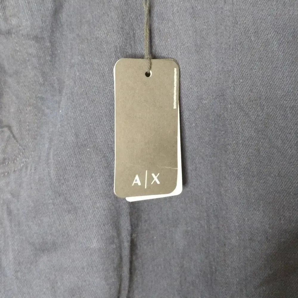 Armani Exchange fabric closure