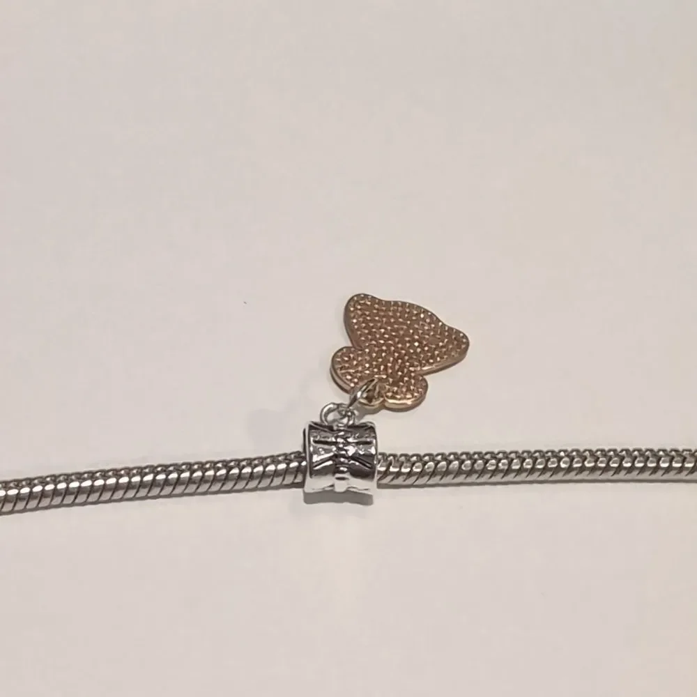 charm silver gold