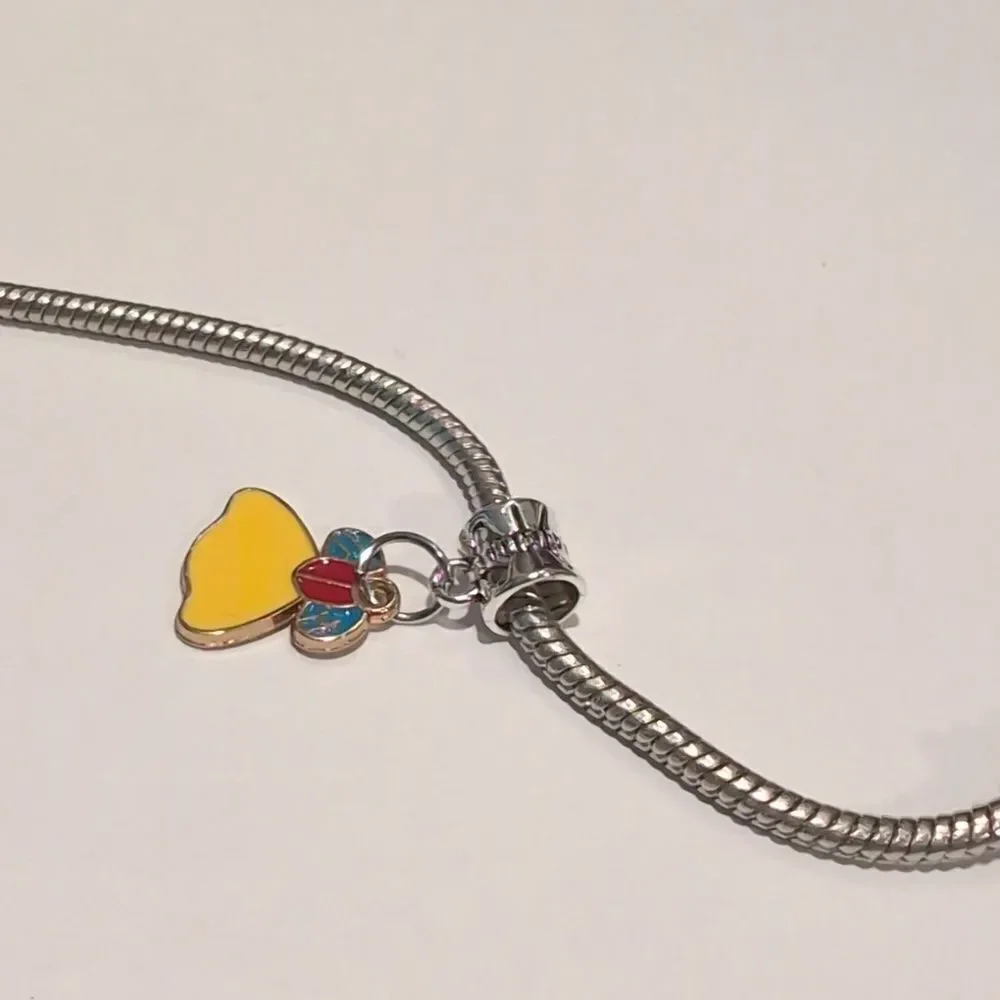 charm silver gold