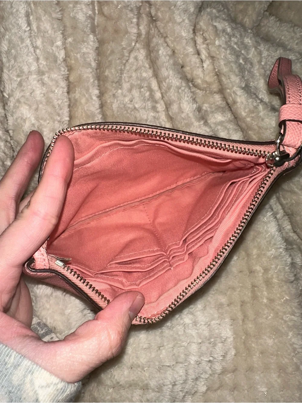 Coach compact wristlet
