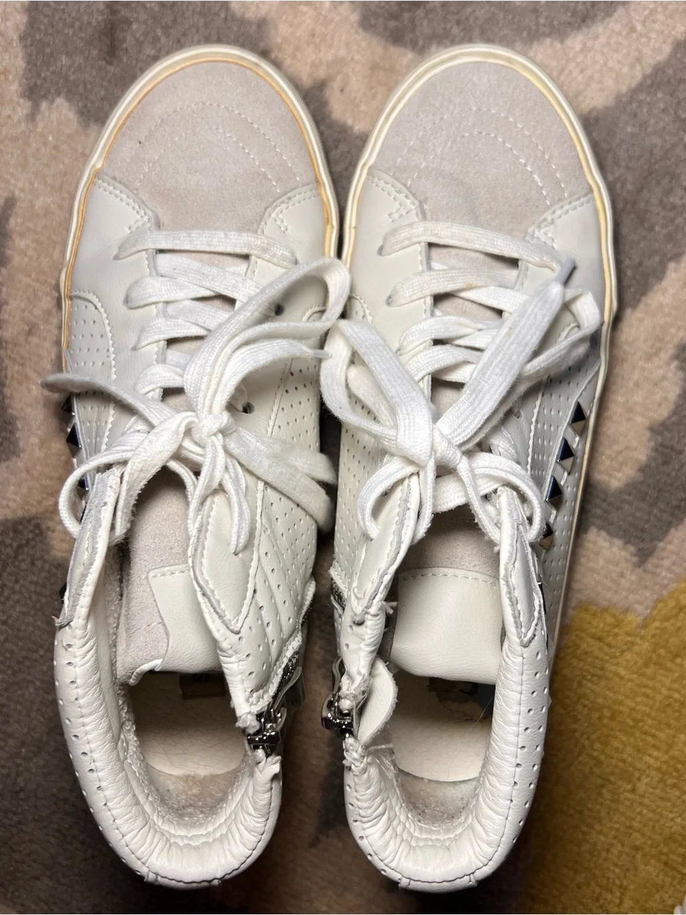 Steve Madden white high