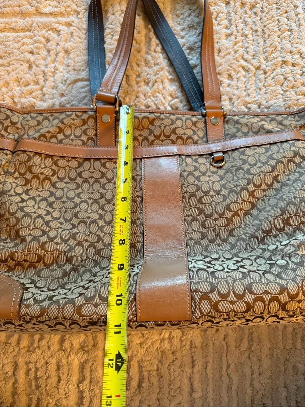 Coach spacious tote