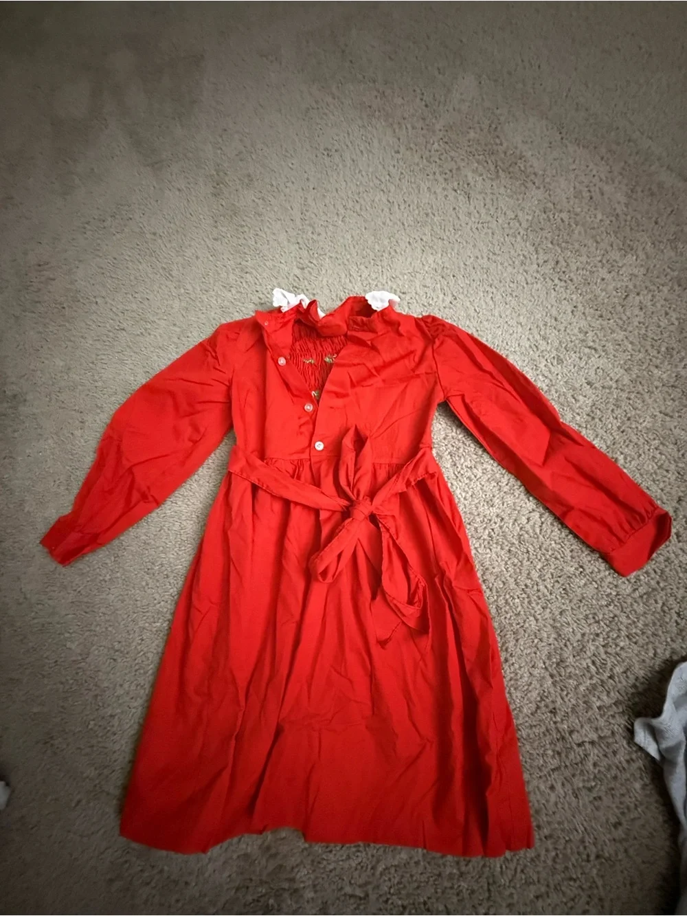 Polly Flinders classic red