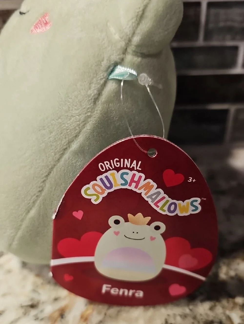 Squishmallows plush frog