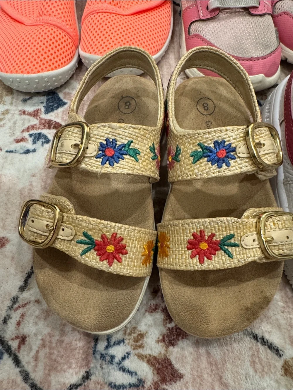 Bundle of 11 Pairs of Toddler Shoes (Size 8)