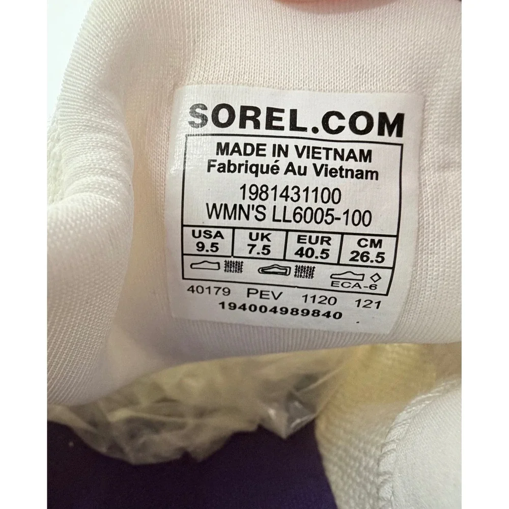 Sorel 100 chic white