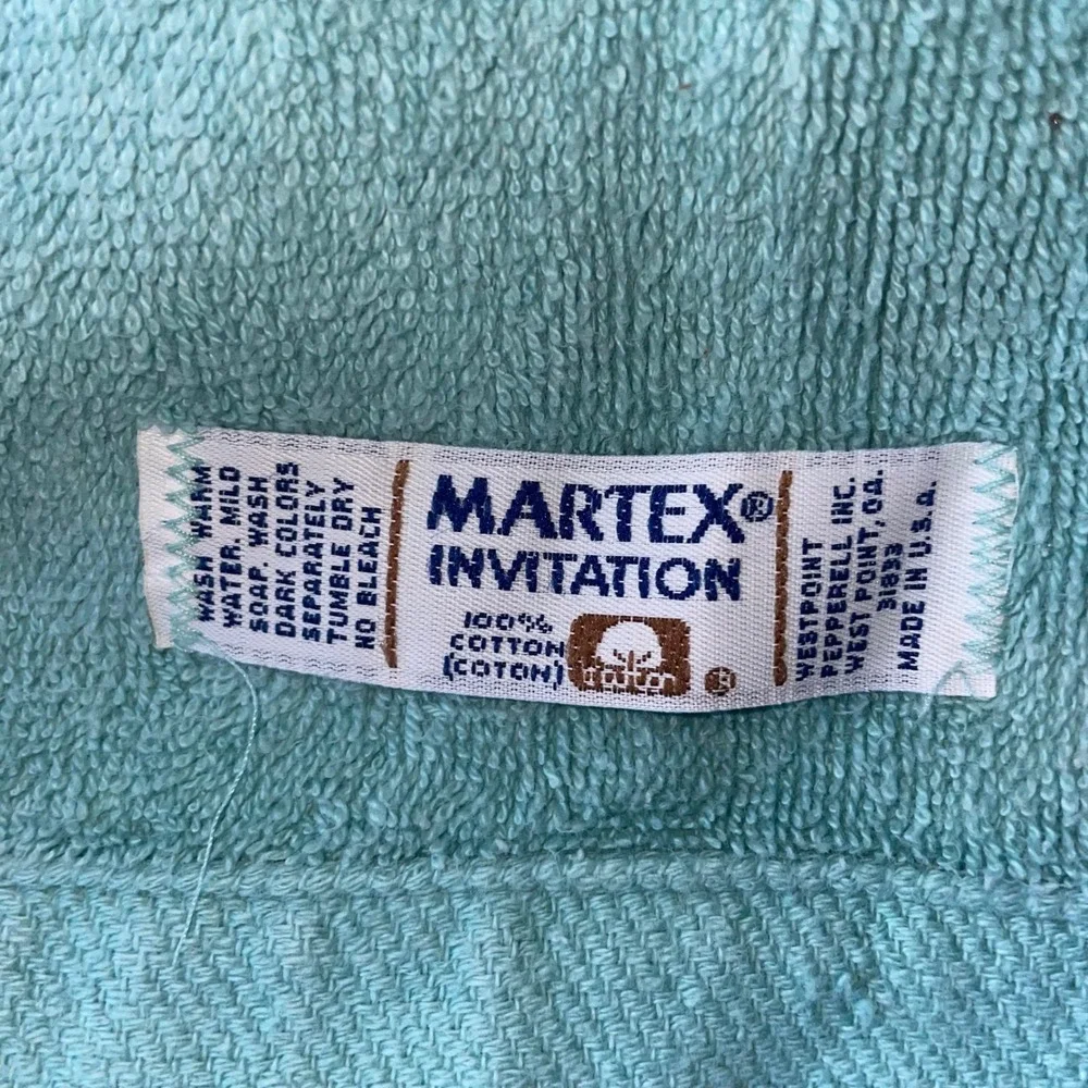 Martex vintage invitation