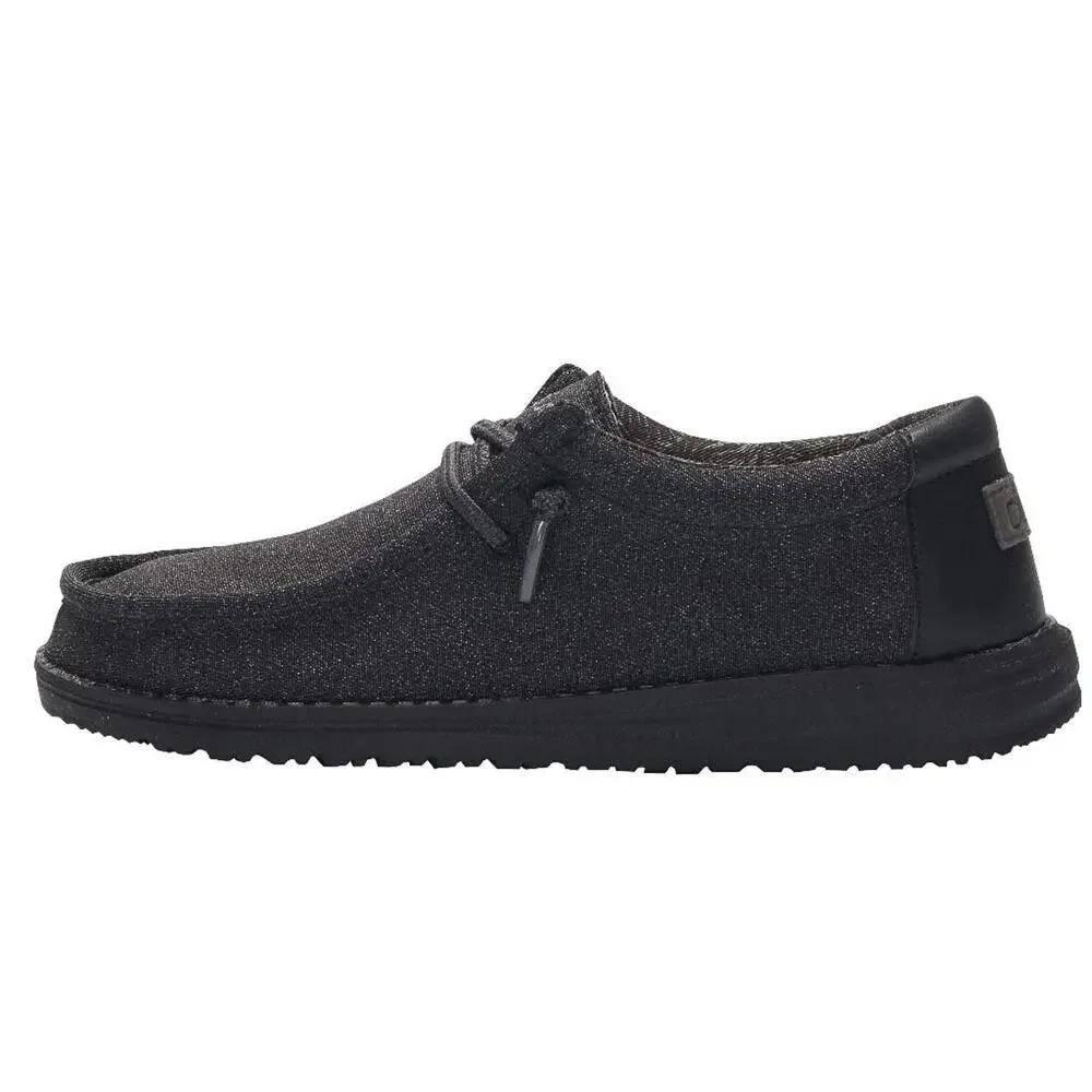 HEYDUDE BOY'S WALLY YOUTH MULTIPLE COLORS | BOYS SHOES |LIGHT-WEIGHT