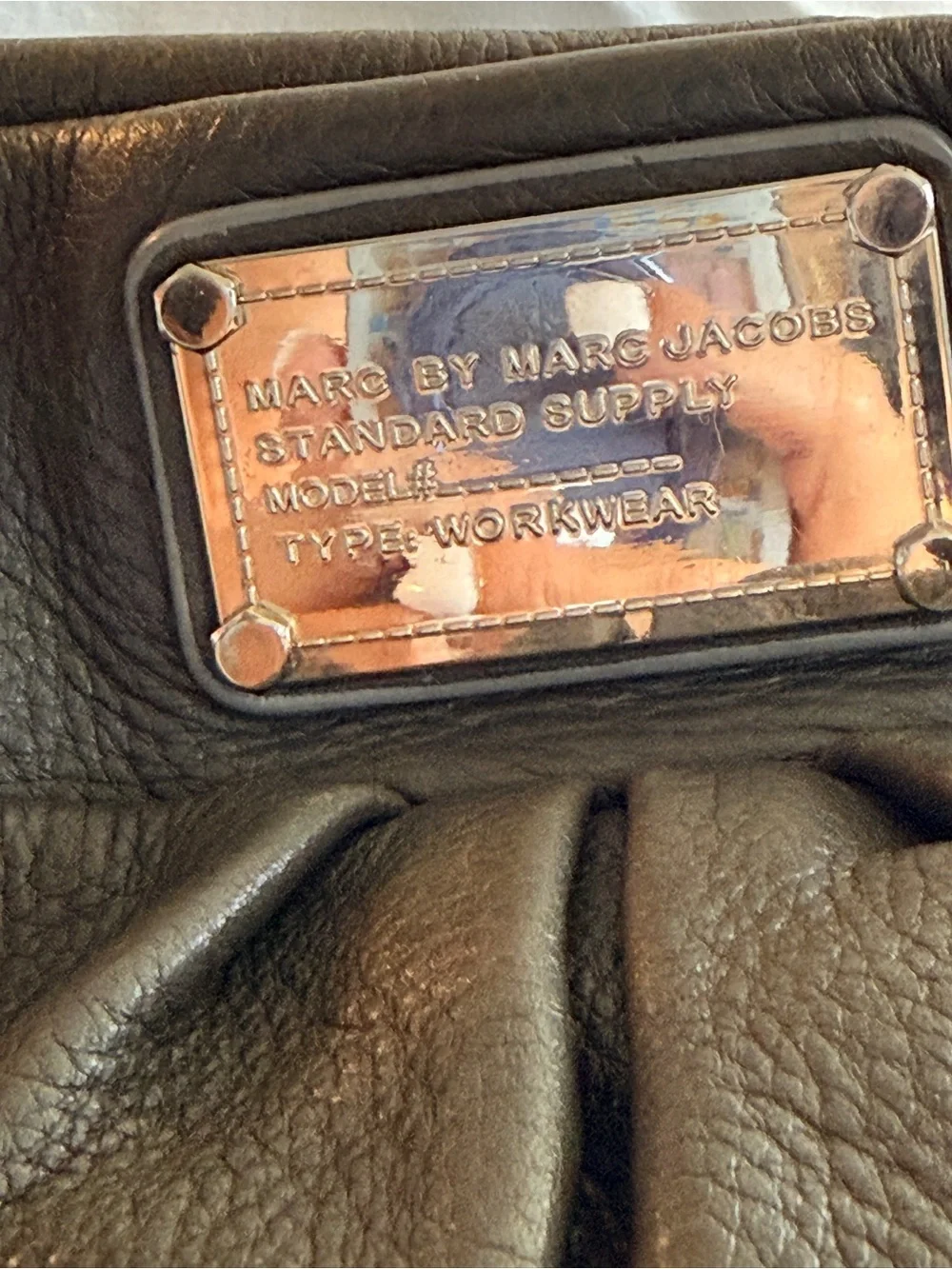 Marc Jacobs spacious pebbled