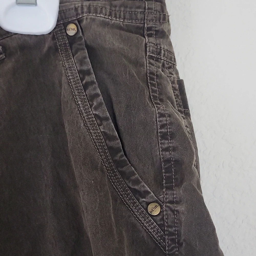 Kuhl Crag Series Men's 36 Hiking Cargo Camping Outdoor Shorts Brown