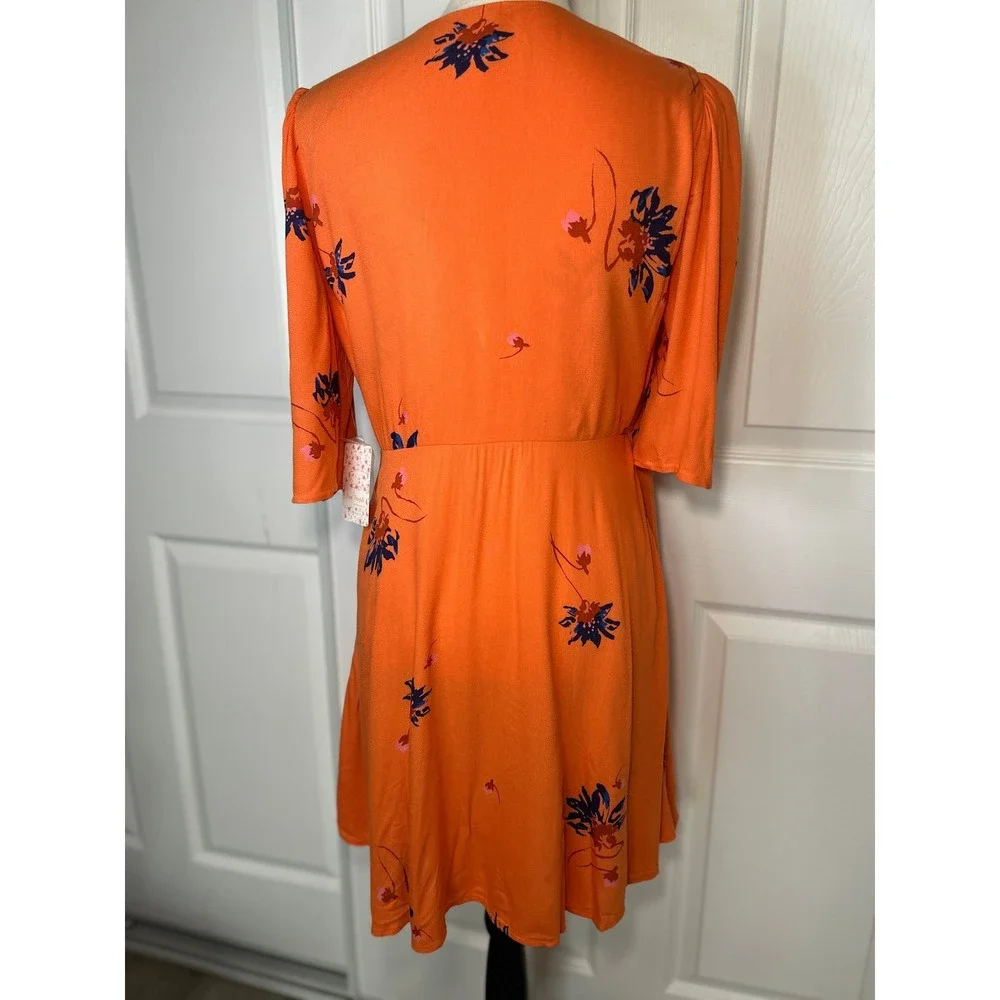 Free People vibrant orange