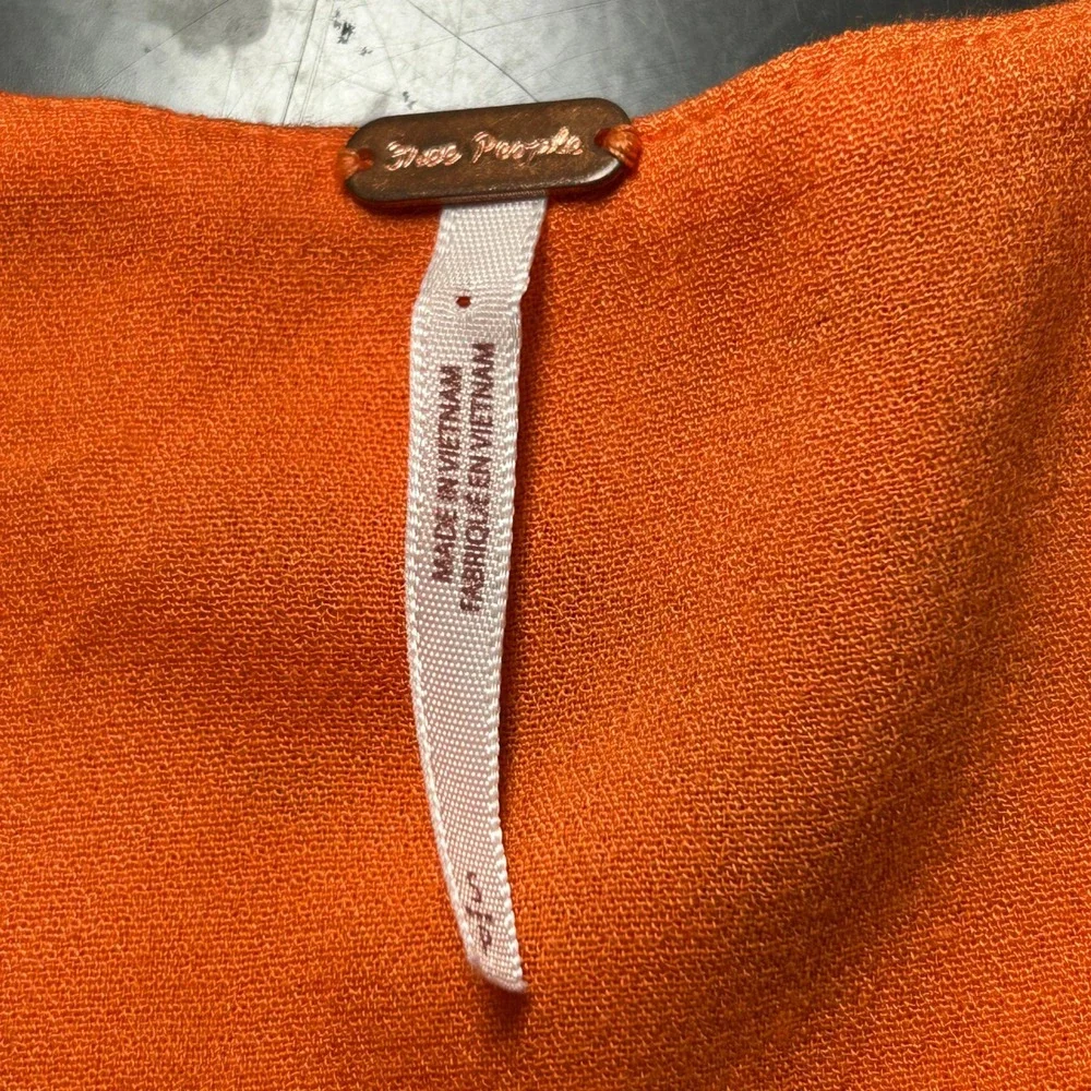 Free People vibrant orange