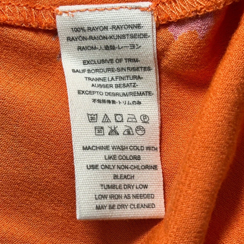 Free People vibrant orange