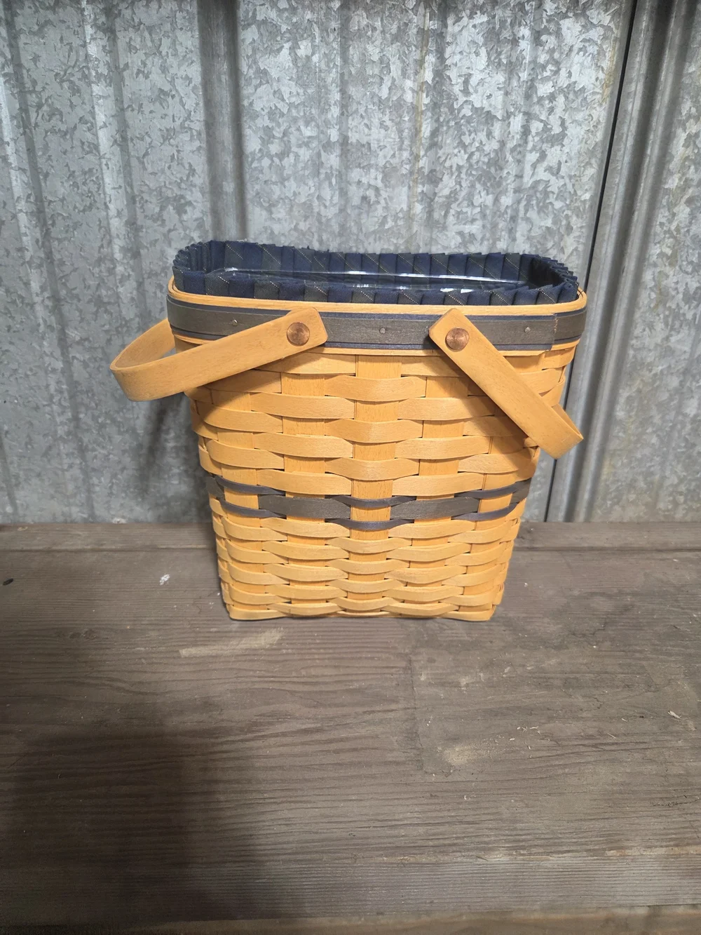 Longaberger tall rectangular