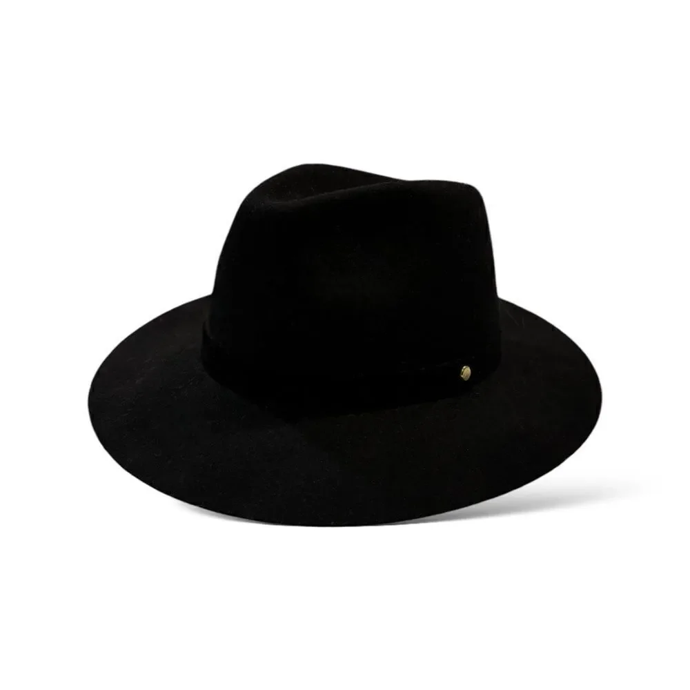 PHENIX Black Wool Hat |O/S|