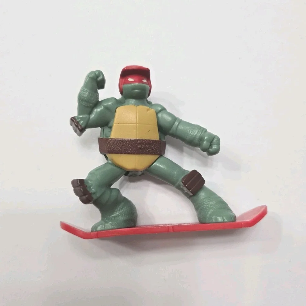 Teenage Mutant Ninja Turtles Action Figure‎ Skateboard 2013 McDonald's 3.5X3
