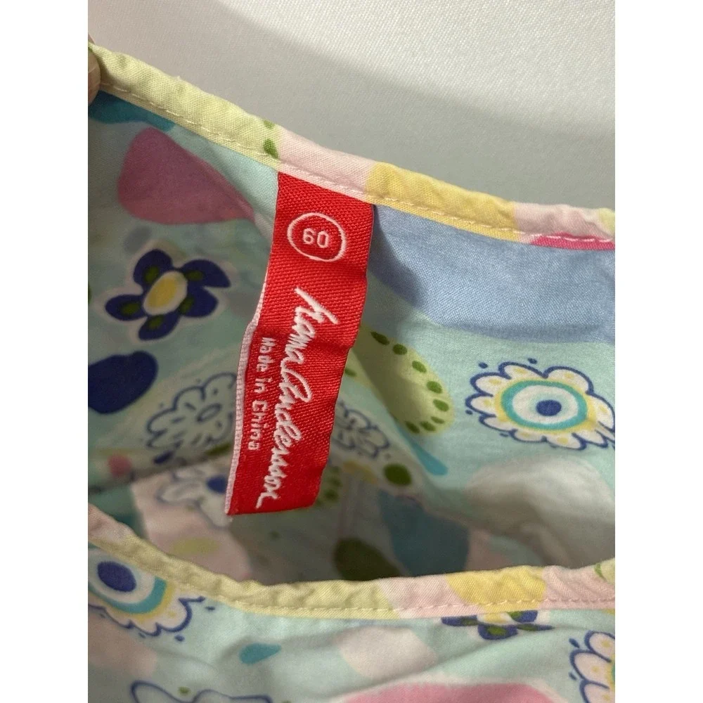 Hannah Andersson Pastel Floral‎ Print Sleeveless Dress Size 3-6 Months. G16