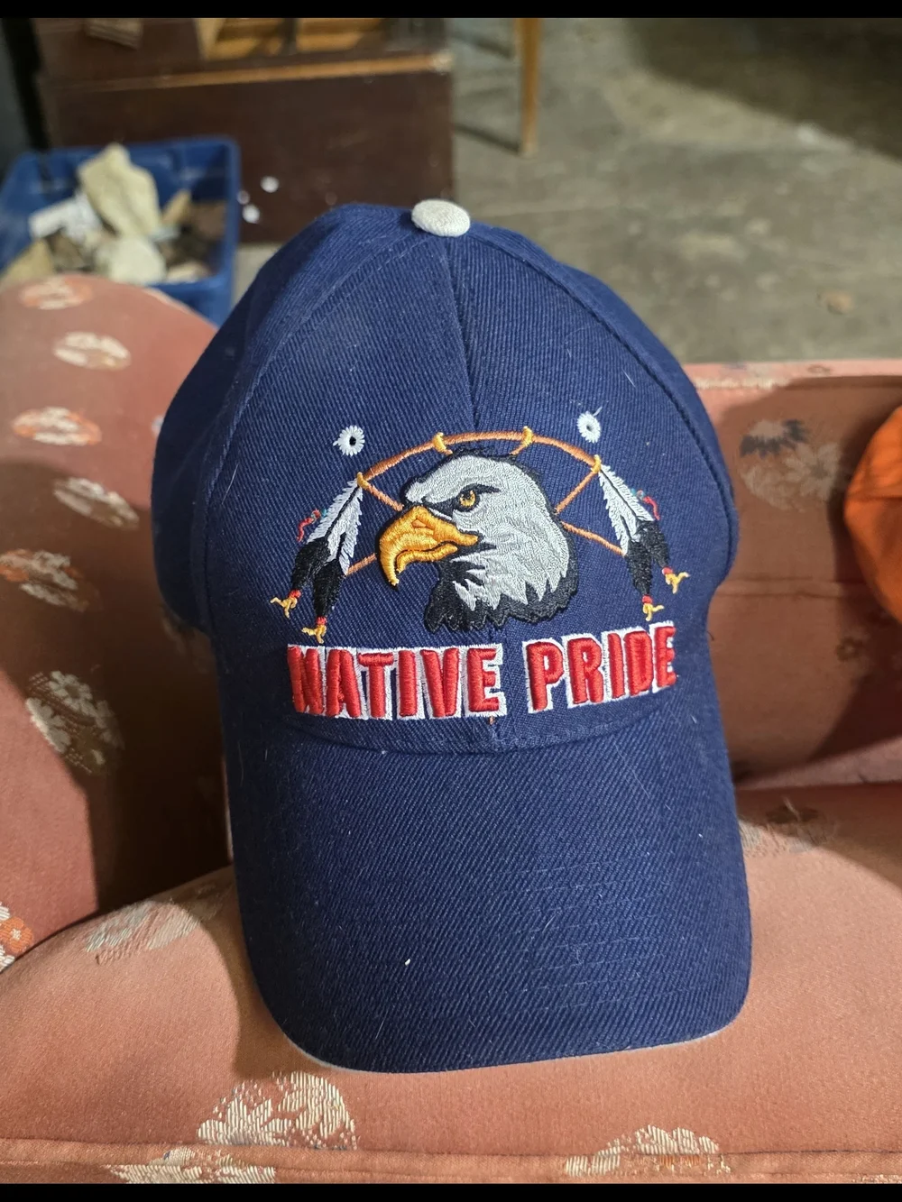 Native Pride navy baseball