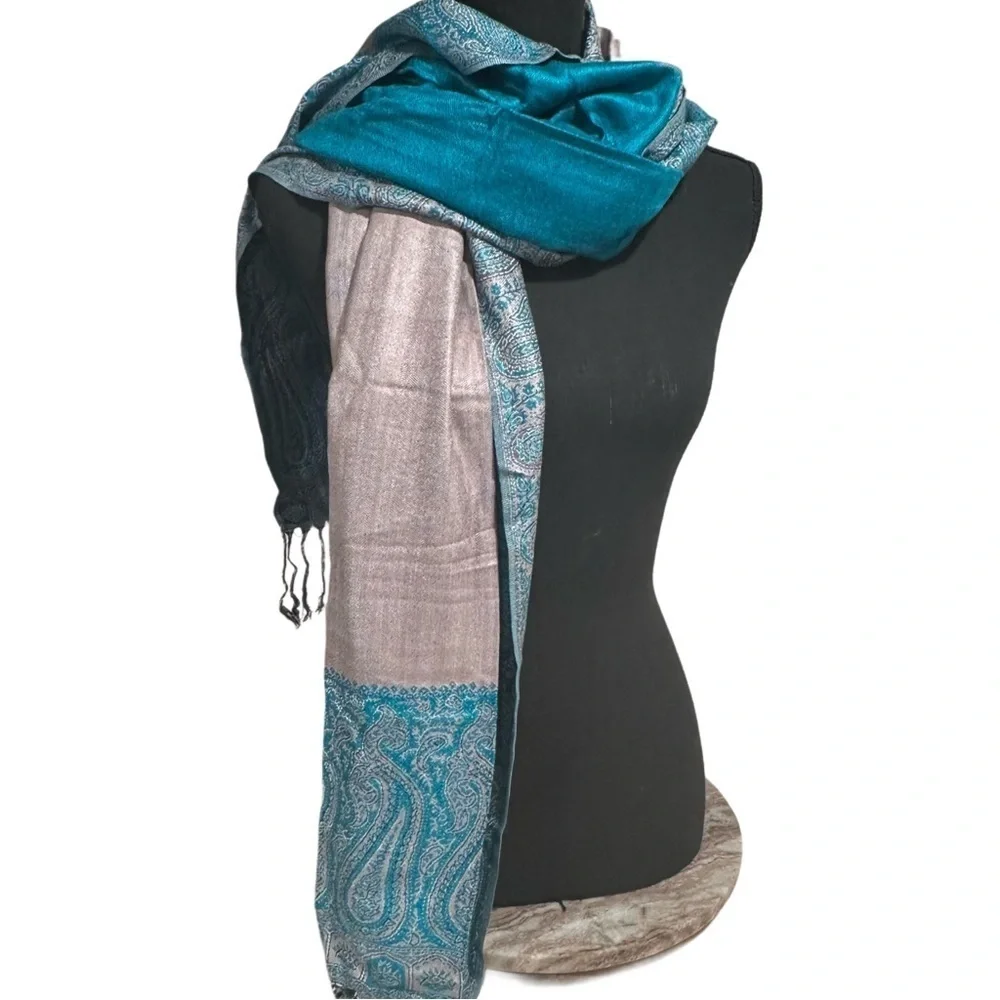 pashmina dry however