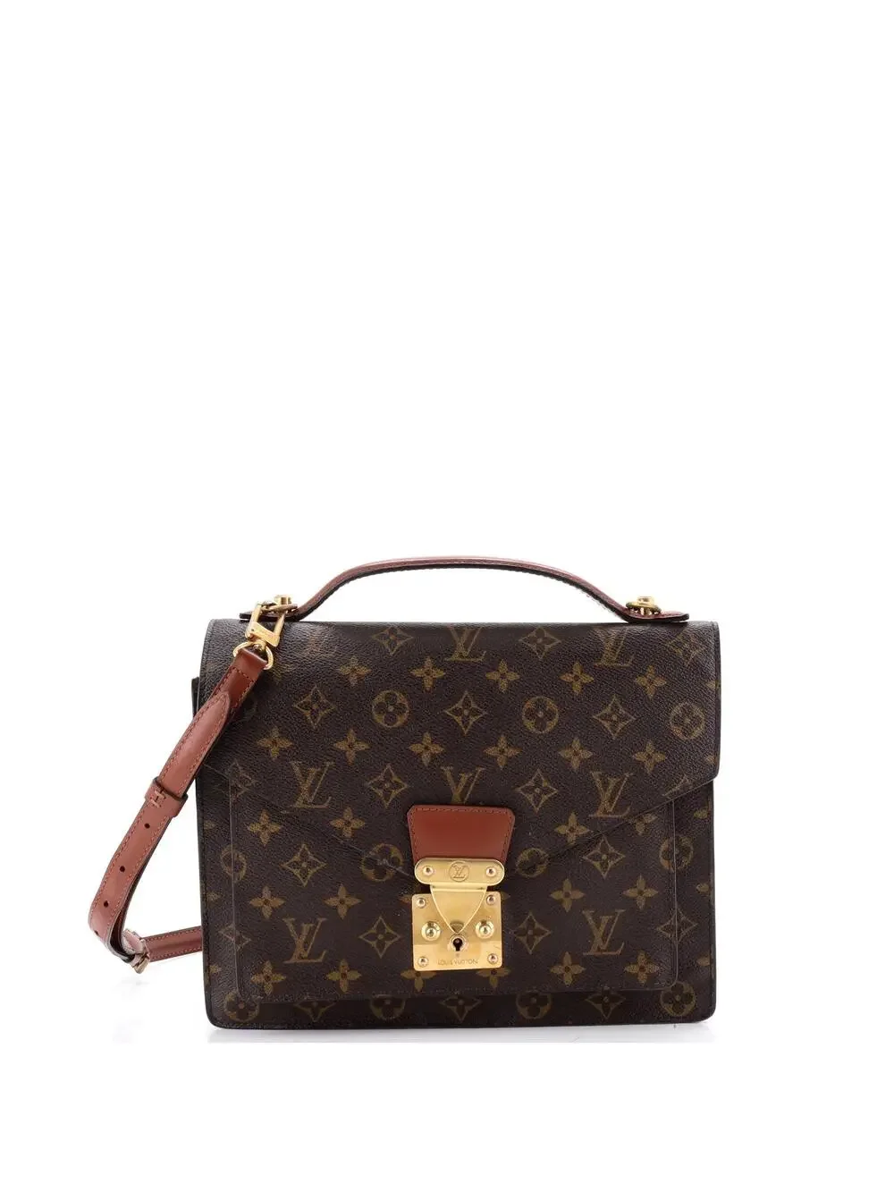 Louis Vuitton Monceau Handbag Canvas #242673L12B