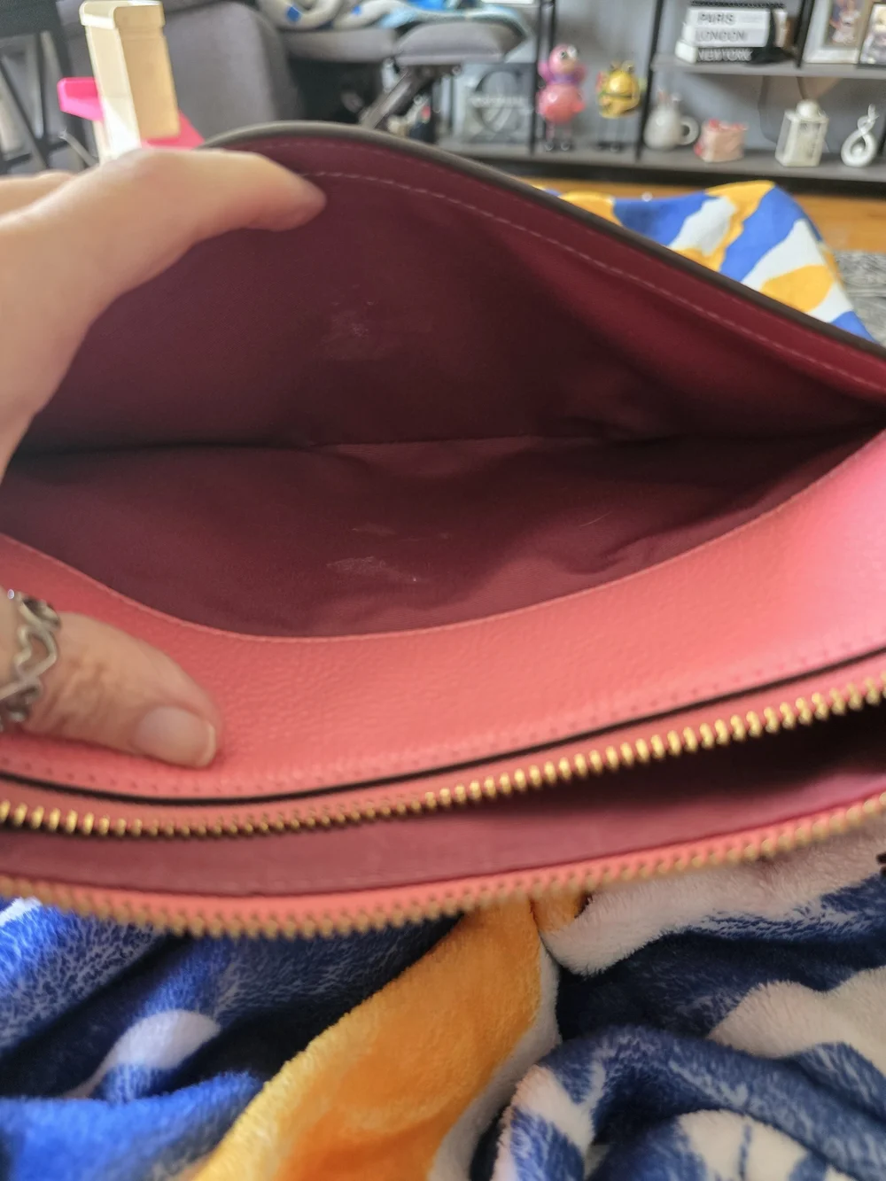 Coach leather crossbody