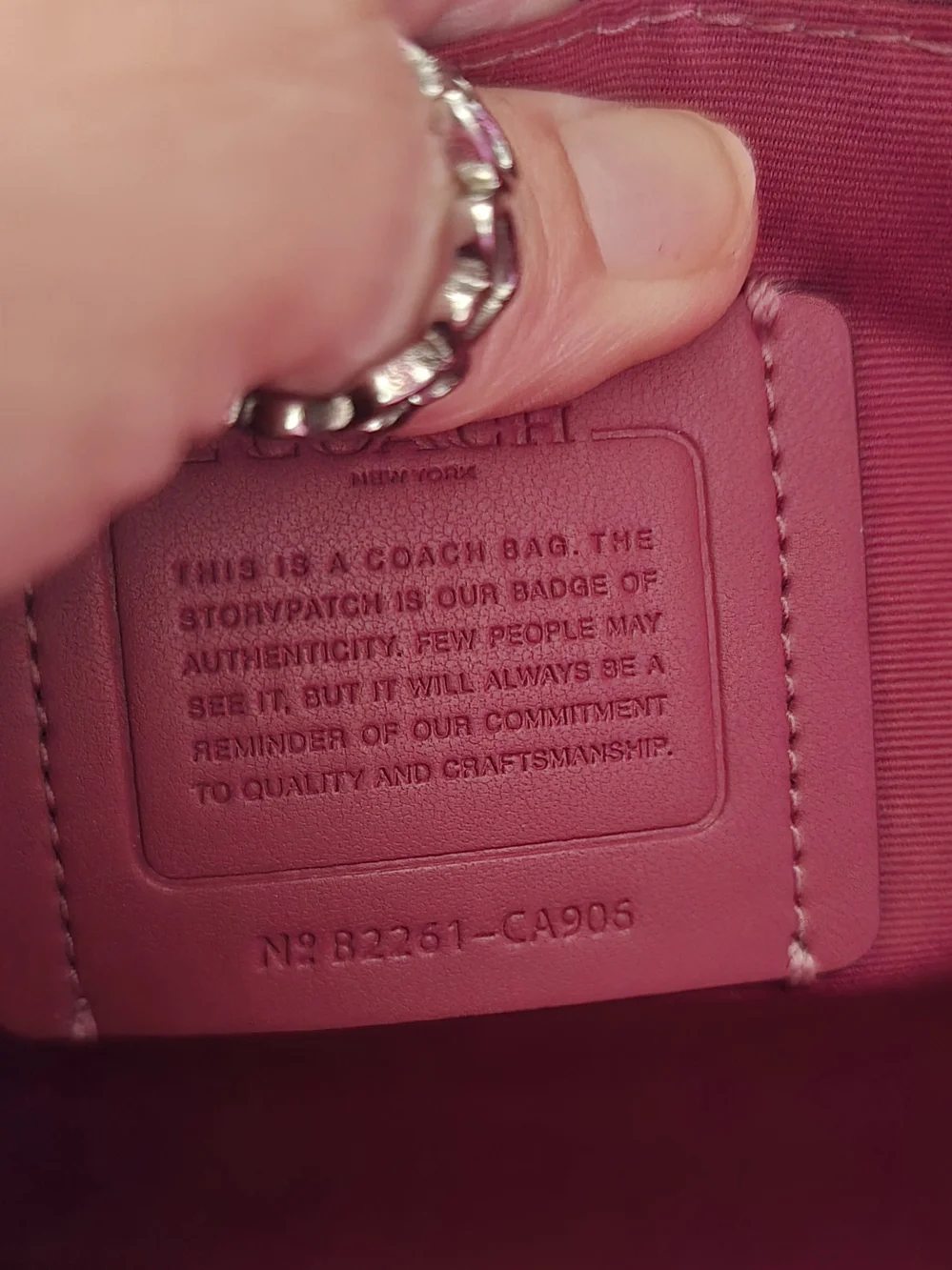 Coach leather crossbody