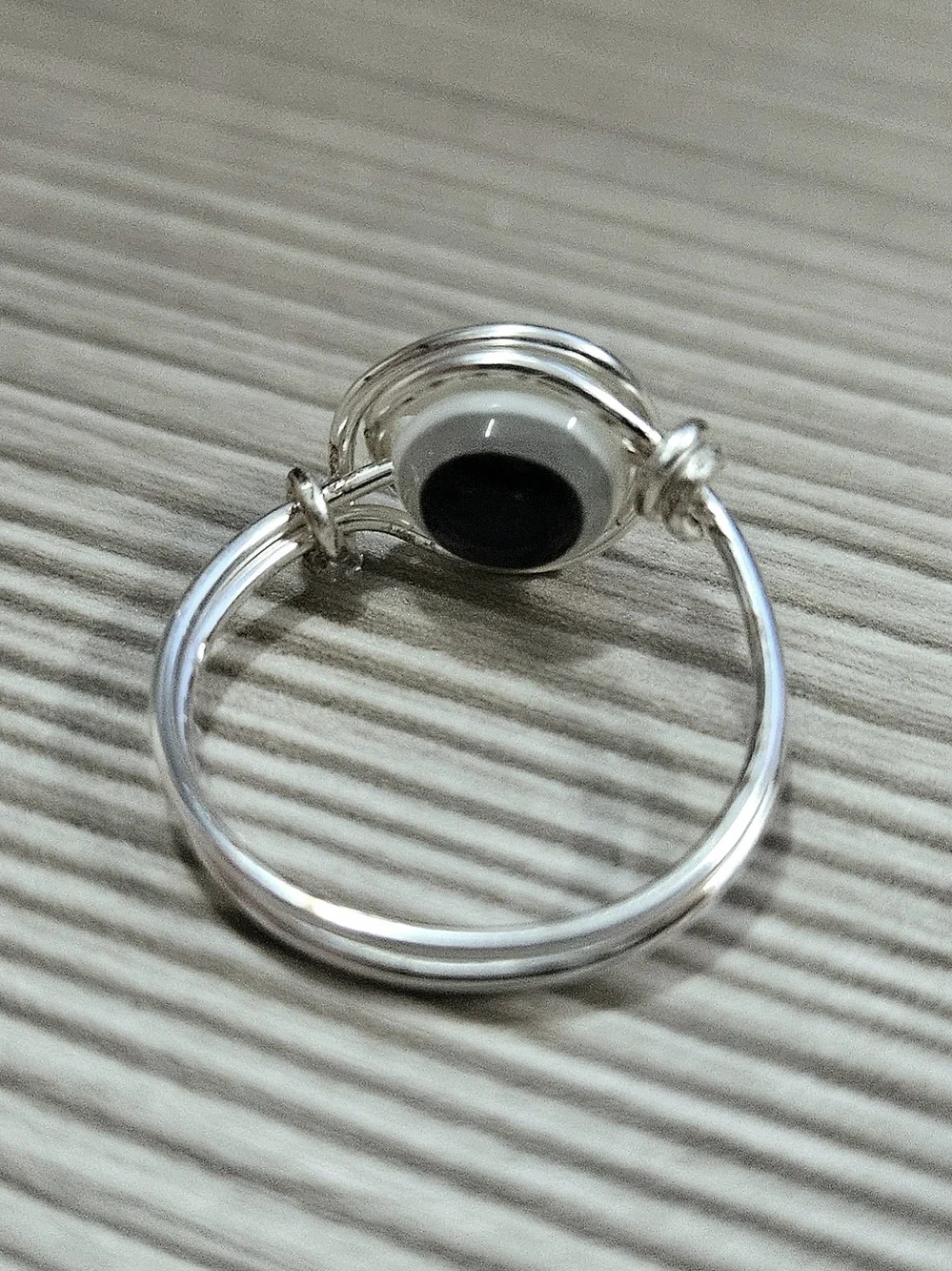 Handmade delicate silver