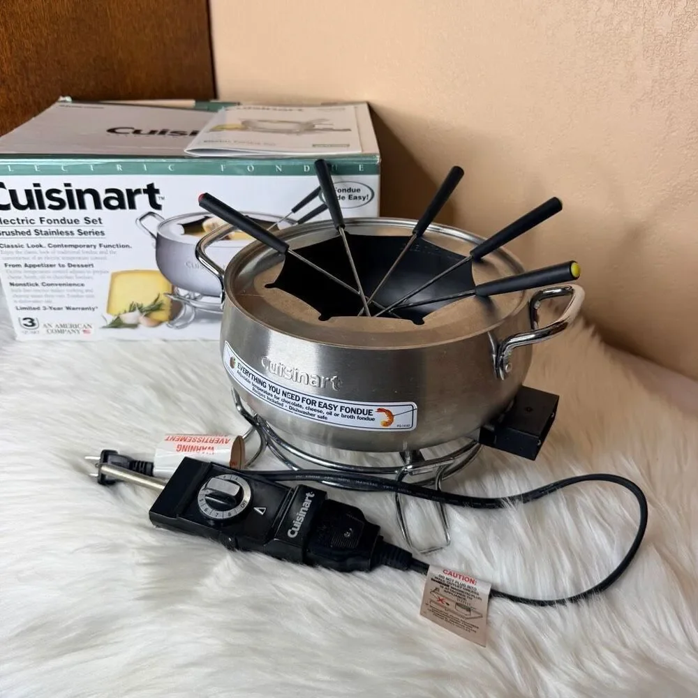 Cuisinart electric fondue
