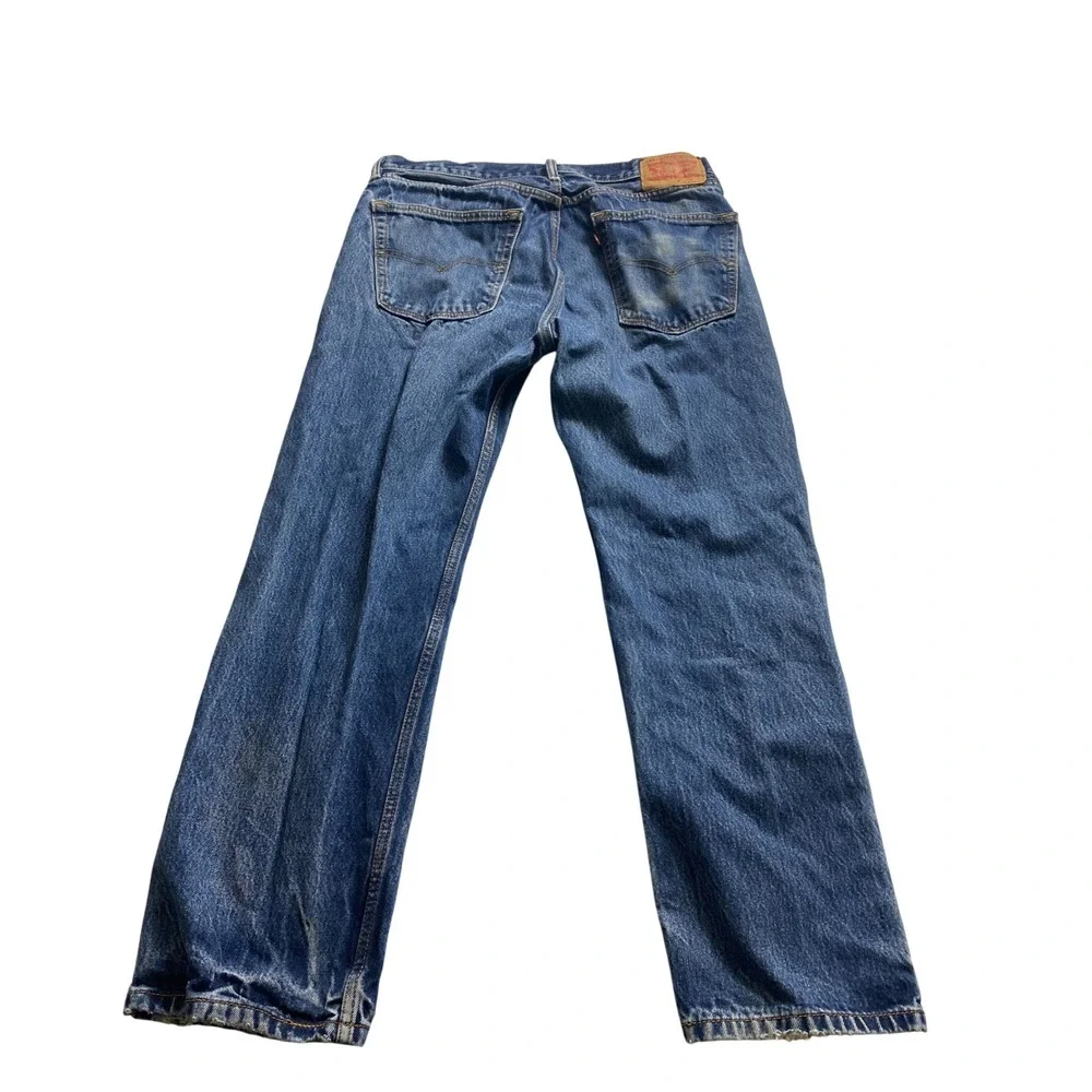 Levi's Jeans Mens 32x30 Blue Straight Leg Denim Classic‎ Faded Wash