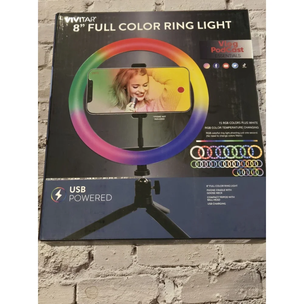 Vivitar Full-Color Ring Light, 8