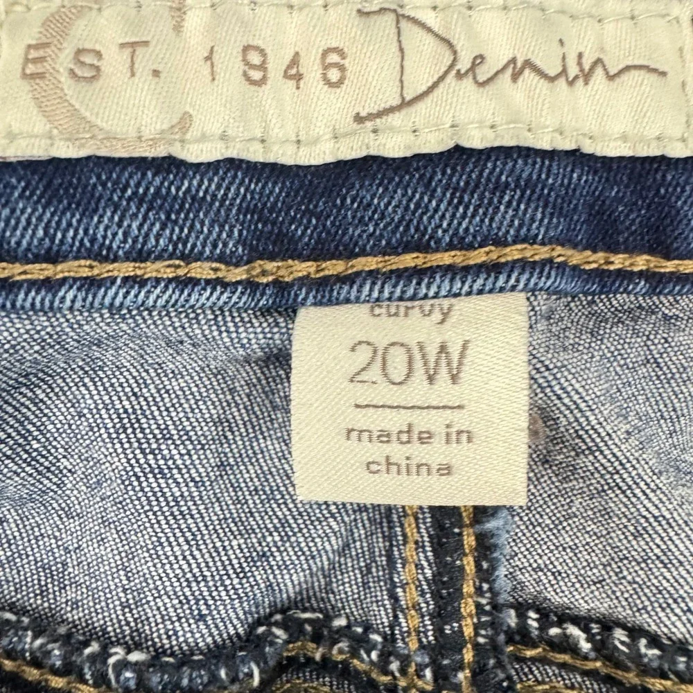 C Est. 1946 curvy bootcut
