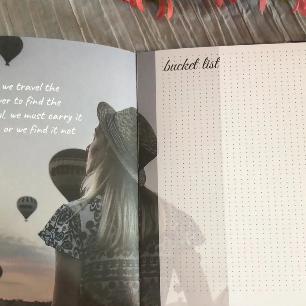 50 THINGS TO DO WHEN YOU TURN 50 book & LET THE ADVENTURE BEGIN travel journal