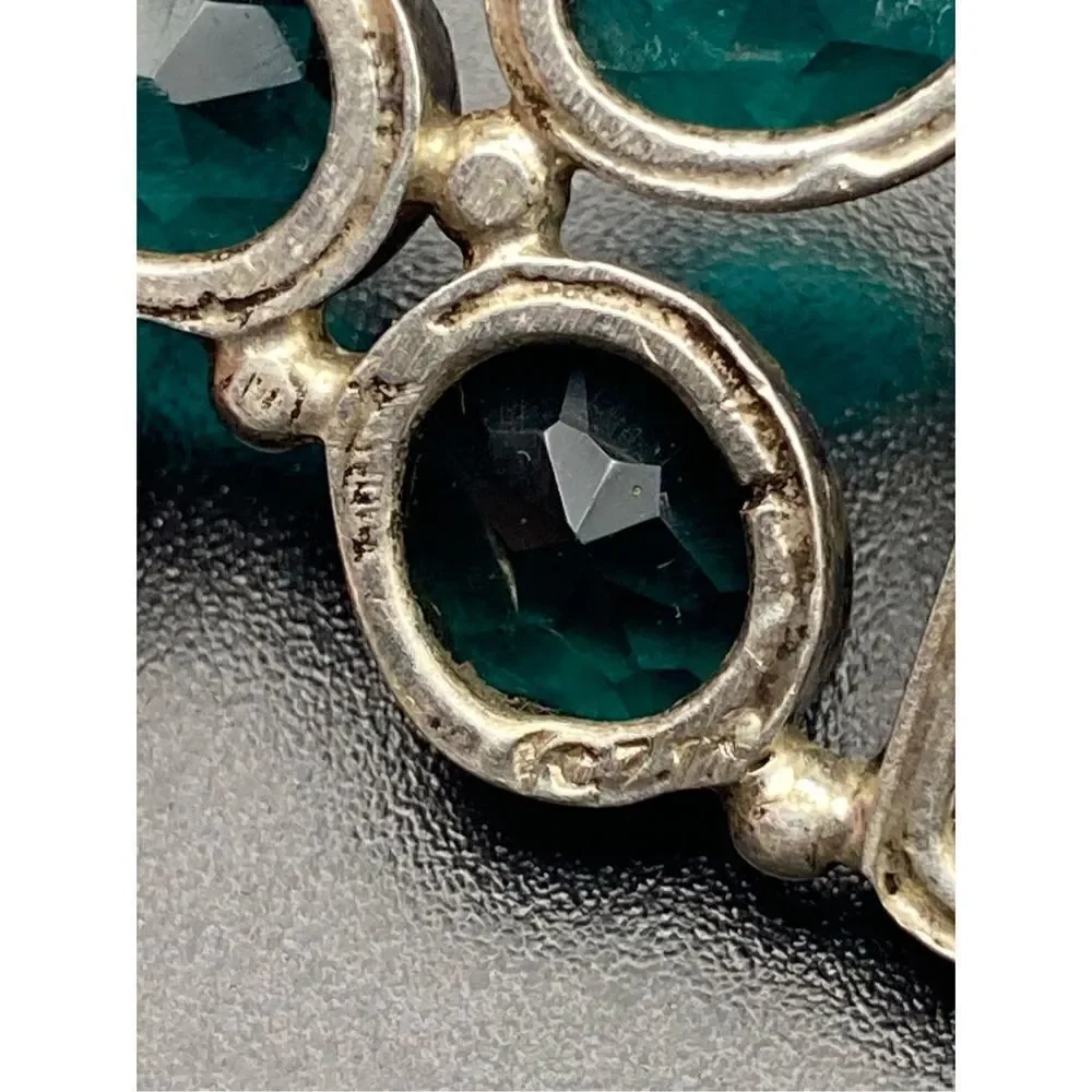 zebra jasper sterling silver