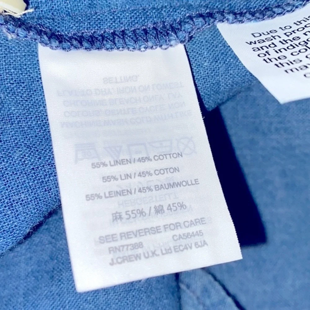 Madewell blue chambray