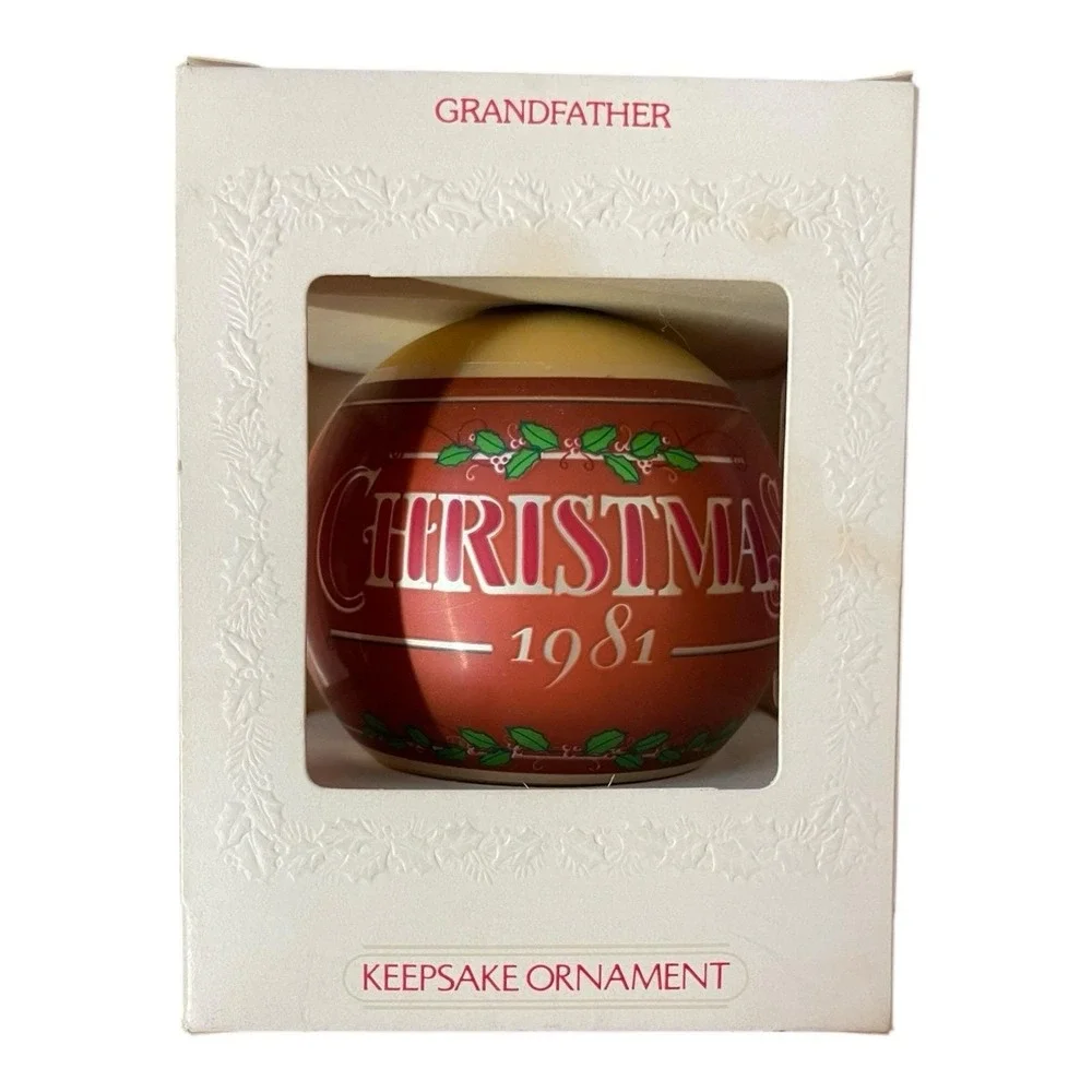 Hallmark ornament keepsake 1981