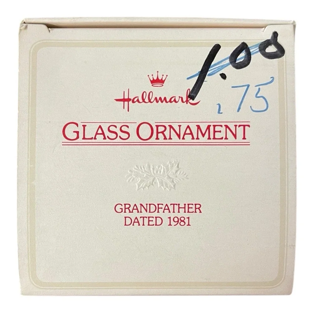 Hallmark ornament grandfather 1981
