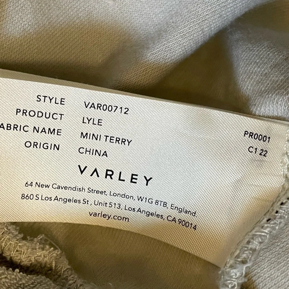 Varley excellent size